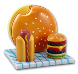 ハンバーガー調味料入れセット